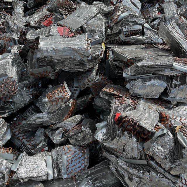 Copper Pipe Aluminum Radiator 