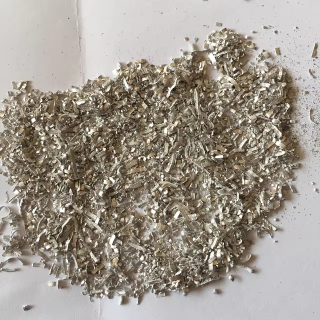 Yellow Brass Rod Shavings