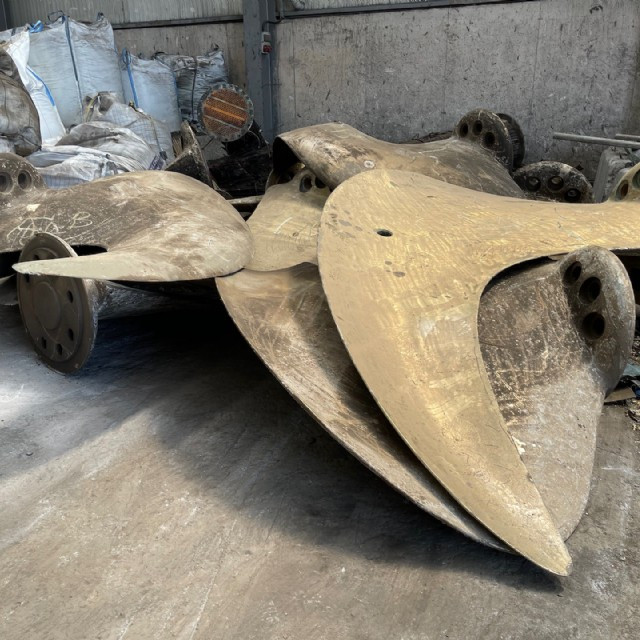 Yellow Ship Propeller